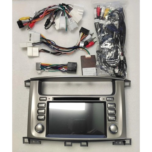 Автомагнитола CarMedia MKD-7083-S10 для Toyota Land Cruiser 100 2002-2007 на Android 12.0