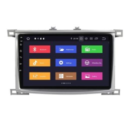 Автомагнитола CarMedia MKD-F95-S10 для Toyota Land Cruiser 100 2002-2007 на Android 12.0