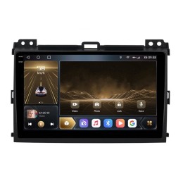 CarMedia OL-9696-P-2K (экран 2K) для Toyota LC Prado 120 2002-2009 на Android 12.0