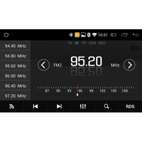 Штатная магнитола Mydean 4610/4483 Skoda Octavia (2013+) на Android 4.4.4
