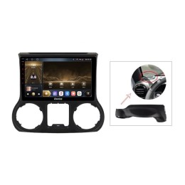 Автомагнитола CarMedia OL-1258-1-Q-2K (экран 2K) для Jeep Wrangler 2010-2015 на Android 12.0