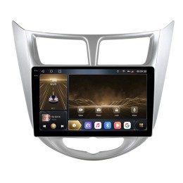 CarMedia OL-9707-Q-2K (экран 2K) для Hyundai Solaris I 2011-2017 на Android 12.0