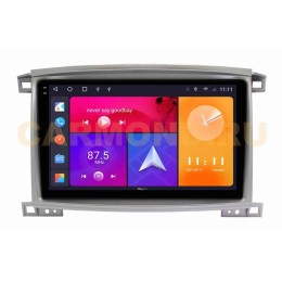 CarMedia SF-1698-2-Q-2K (экран 2K) для Toyota Land Cruiser 100 2002-2007 на Android 12.0