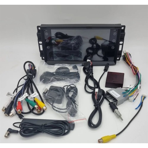Штатное головное устройство CarMedia KP-7145-S10 для Jeep на Android 12.0
