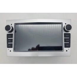 Штатное головное устройство CarMedia KP-7132S-S10 для Opel Astra H, Zafira, Vectra, Corsa (серебро) на Android 12.0