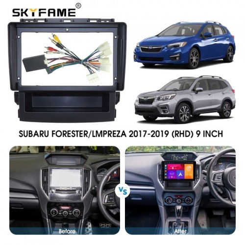 Штатная магнитола CarMedia SF-9148-U для Subaru Forester V 2018-2024 на Android 12.0
