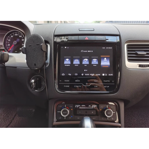 Штатная магнитола CarMedia SL-V802-8/128 для Volkswagen TOUAREG 2010-2019 (вместо RNS850) на Android 10.0