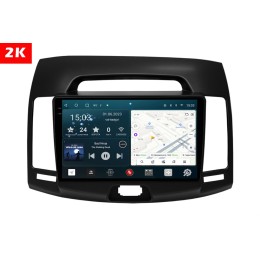 Штатная магнитола Redpower 2K 75092G Hi-Fi для Hyundai Elantra Old 2006-2011 на Android 10.0 цвет-серый