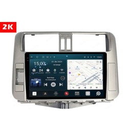 Штатная магнитола Redpower 2K 75065S Hi-Fi для Toyota Land Cruiser Prado 150 2009-2013 серебро на Android 10.0