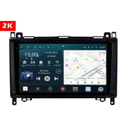 Штатная магнитола Redpower 2K 75068M Hi-Fi для Mercedes A-klasse (W169) 2004-2012, B-klasse (W245) 2005-2011, Vito ll (W639) 2006-2014, Vito III (W447) 2014-2024, Viano ll (W639) 2006-2014, Sprinter на Android 10.0 матовая