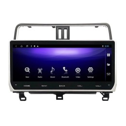 CarMedia ZH-T1204 для Toyota Land Cruiser Prado 150 2017-2020 на Android 12.0