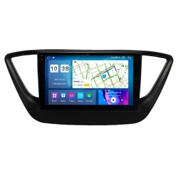 Автомагнитола Parafar для Hyundai Solaris II 2017-2020 на Android 11.0 (PF766T2UHD)