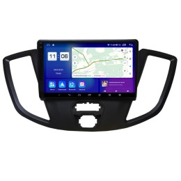 Автомагнитола Parafar для Ford Transit (2014+) (без радио) (экран 2K) на Android 11.0 (PF463U2K)