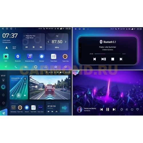 Штатная магнитола Teyes CC3 2K 4/64 ГБ для Renault Sandero 2010-2014 на Android 10.0