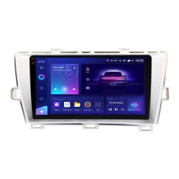 Штатная магнитола Teyes CC3 2K 4/64 ГБ для Toyota Prius III (XW30) 2009-2015 цвет рамки серебристый на Android 10.0