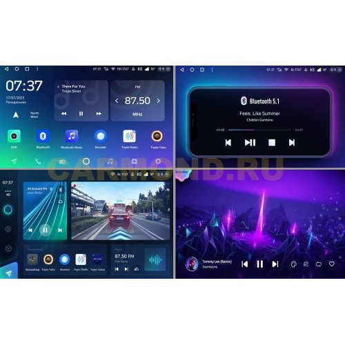 Штатная магнитола Teyes CC3 2K 4/64 ГБ для Hummer H2 2007-2009 квадратные воздуховоды на Android 10.0