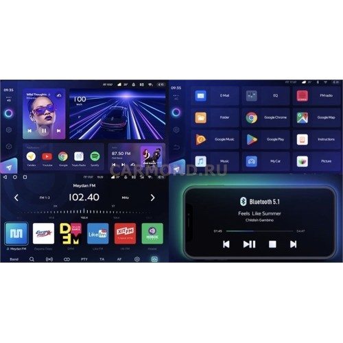 Штатная магнитола Teyes CC3 4/32 ГБ для Jeep Wrangler IV (JL) 2017-2023 на Android 10.0