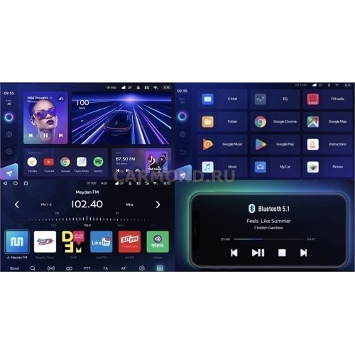 Штатная магнитола Teyes CC3 4/32 ГБ для Mitsubishi PajeroSport III 2015-2021 на Android 10.0