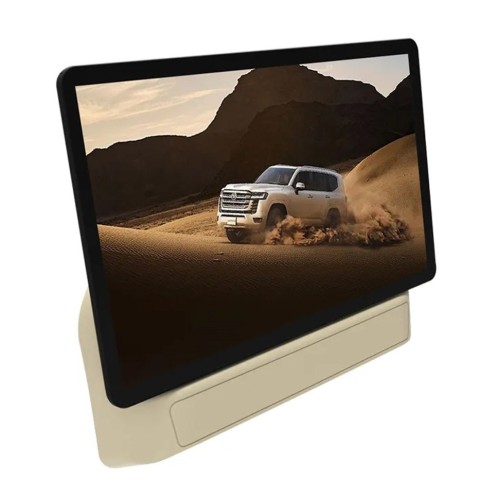 НАВЕСНОЙ МОНИТОР 15.6" ERGO LC300 НА ANDROID ДЛЯ TOYOTA LC300/LEXUS LX NEW БЕЖЕВЫЙ