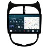 Штатная магнитола Redpower Slim 2K 71409 для Peugeot 206 1998 - 2012 на Android 10.0