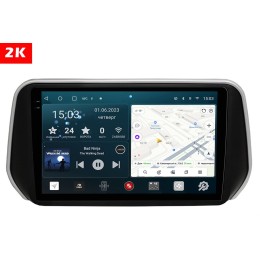 Штатная магнитола Redpower Slim 2K 71410 для Hyundai Santa Fe IV 2018-2021 на Android 10.0