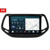 Штатная магнитола Redpower Slim 2K 71315 для Jeep Compass 2-поколение с маленьким дисплеем 2016+ на Android 10.0
