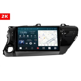Штатная магнитола Redpower Slim 2K 71186 для Toyota Hilux VIII 2015-2020 на Android 10.0