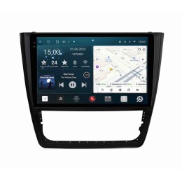 Штатная магнитола Redpower Slim 2K 71404 для Skoda Yeti I 2009-2018 с кондиционером на Android 10.0
