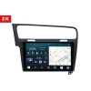Штатная магнитола Redpower Slim 2K 71006G для Volkswagen Golf 7 2013-2019 серый глянец на Android 10.0