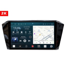 Штатная магнитола Redpower Slim 2K 71401 для Volkswagen Passat B8 2015-2022 на Android 10.0