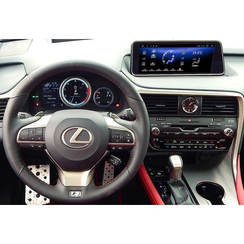 Штатная магнитола 8/128 ГБ RDL-LEX-RX15 Low для Lexus RX 2015-2020 (для комплектаций с шайбой) на Android 13.0