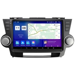 Автомагнитола Parafar для Toyota Highlander 2007-2013 (экран 2K) на Android 11.0 (PF035T3U2K)
