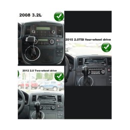 Автомагнитола Parafar для Volkswagen Multivan 2003-2015 (экран 2K) на Android 11.0 (PF051LUX2U2K)