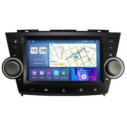 Parafar для Toyota Highlander 2007-2013 (c кнопкой аварийки) на Android 13.0 (PF035T2FHD)