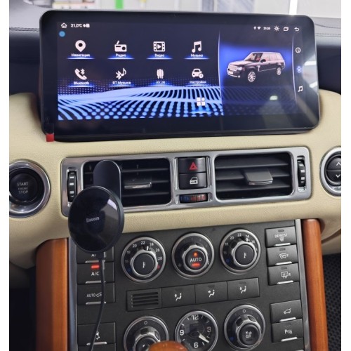 Автомагнитола Штатная магнитола 8/128 ГБ RDL-1663-12 для Land Rover Range Rover 2005-2012 на Android 10.0