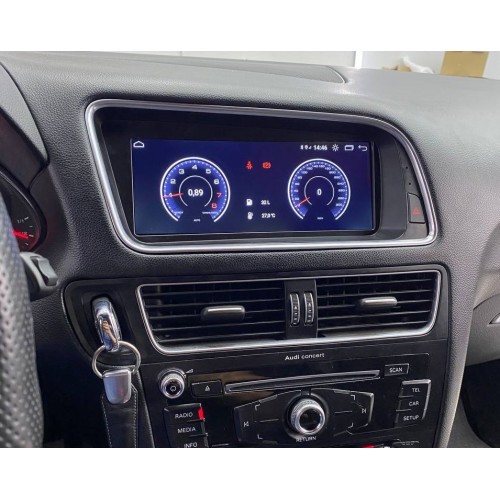 Штатная магнитола 8/128 ГБ RDL-9606 3G MMI для Audi Q5 2009-2017 (подходит для комплектации авто 3G MMI) на Android 13.0