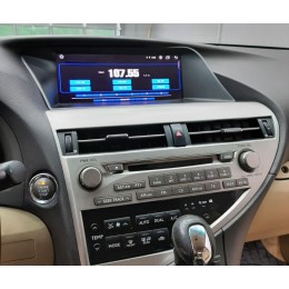 Монитор Штатная магнитола 8/128 ГБ RDL-LEX-RX LOW для Lexus RX (2009-2014) (вместо штатного монохромного монитора) на Android 10.0
