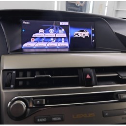 Штатная магнитола 8/128 ГБ RDL-LEX-RX High для Lexus RX 2009-2012 (для комплектаций с заводской навигацией) на Android 13.0