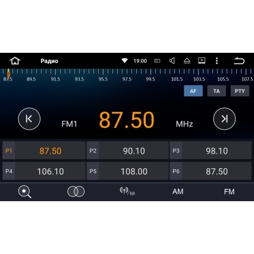 Штатная магнитола Ssangyong Actyon с 2012 года LeTrun 2440 Android 7.1.1 2Gb