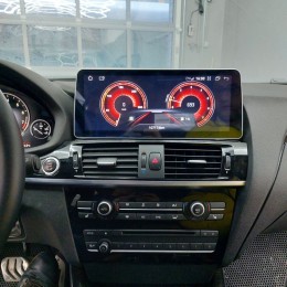 Автомагнитола Штатная магнитола 8/128 ГБ RDL-1563 для BMW X3/X4 (F25/F26) 2016+ NBT-EVO на Android 13.0