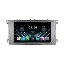 Штатная магнитола Farcar D832-RFO-N15 для Ford Focus II, Mondeo, S-Max, Galaxy 2007+ серая на Android 13.0