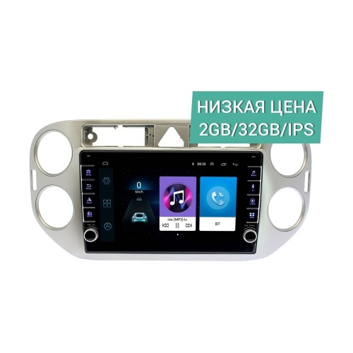Штатная магнитола Wide Media LC9048ON-2/32 для Volkswagen Golf Plus 2004-2014 на Android 10.0