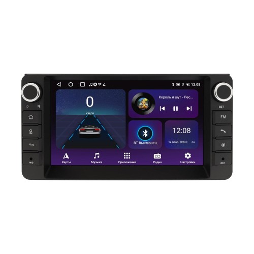 Штатная магнитола Wide Media LC6901-ON-2/32 B для Toyota Verso 2009-2016 на Android 9.0