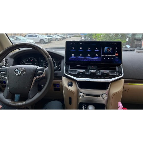 Штатная магнитола CarMedia ZH-T1604 для Toyota Land Cruiser 200 2015-2021 на Android 12.0