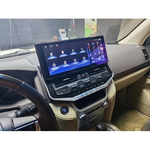 Штатная магнитола CarMedia ZH-T1604 для Toyota Land Cruiser 200 2015-2021 на Android 12.0