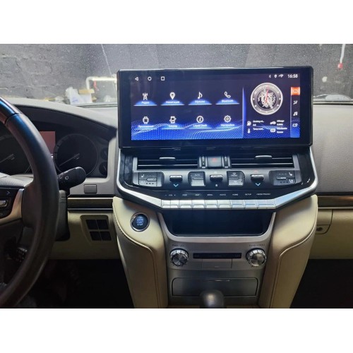 Штатная магнитола CarMedia ZH-T1604 для Toyota Land Cruiser 200 2015-2021 на Android 12.0