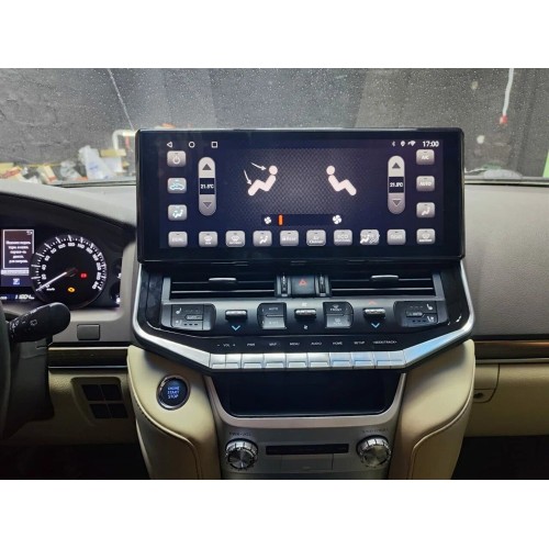 Штатная магнитола CarMedia ZH-T1604 для Toyota Land Cruiser 200 2015-2021 на Android 12.0