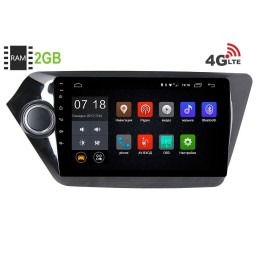 Штатная магнитола LeTrun 1828 Kia Rio III 2011-2017 Android 6.0.1 9 дюймов (4G LTE 2GB)