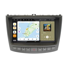 Штатная магнитола Wide Media MT1325QT PRO для Lexus IS II 2005-2013 тип А на Android 10.0