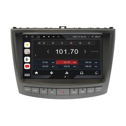 Штатная магнитола Wide Media MT1325QT PRO для Lexus IS II 2005-2013 тип А на Android 10.0